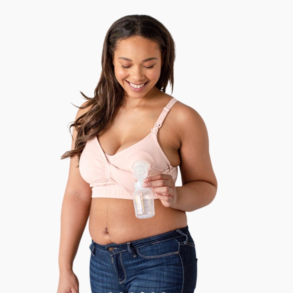 Kindred Bravely Blush Nursing Bra size L